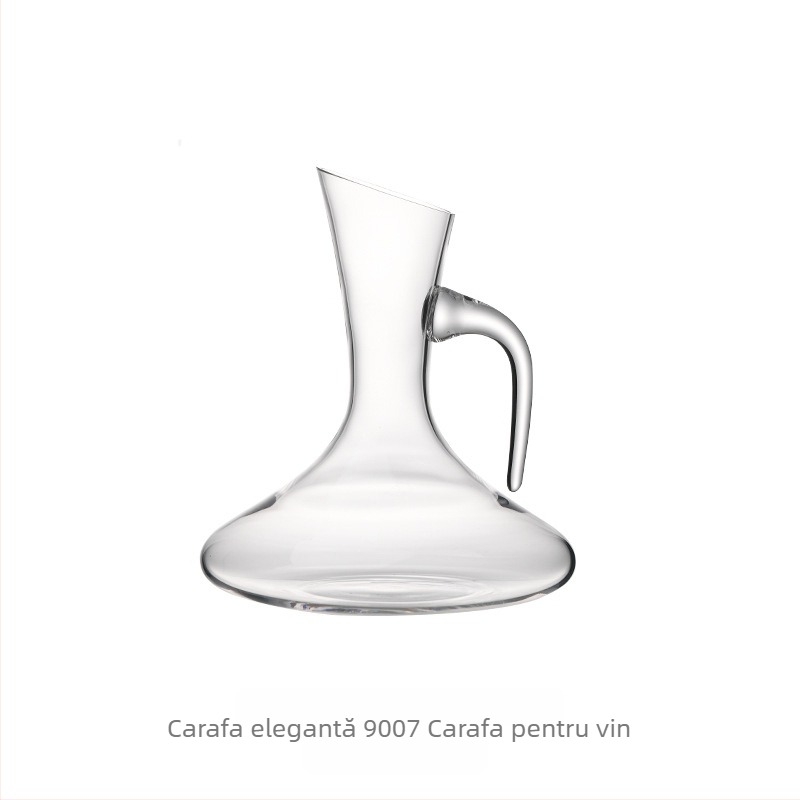 Decantor de vin din cristal, utilizare casnică, capacitate de 1000 ml sau mai mult