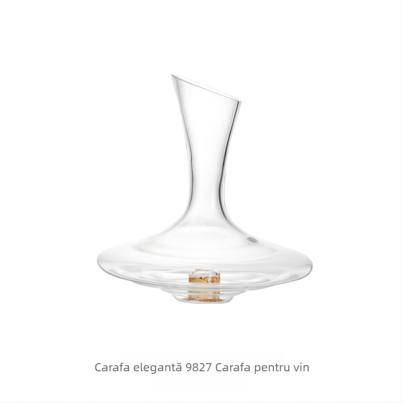 Decantor de vin din cristal, utilizare casnică, capacitate de 1000 ml sau mai mult