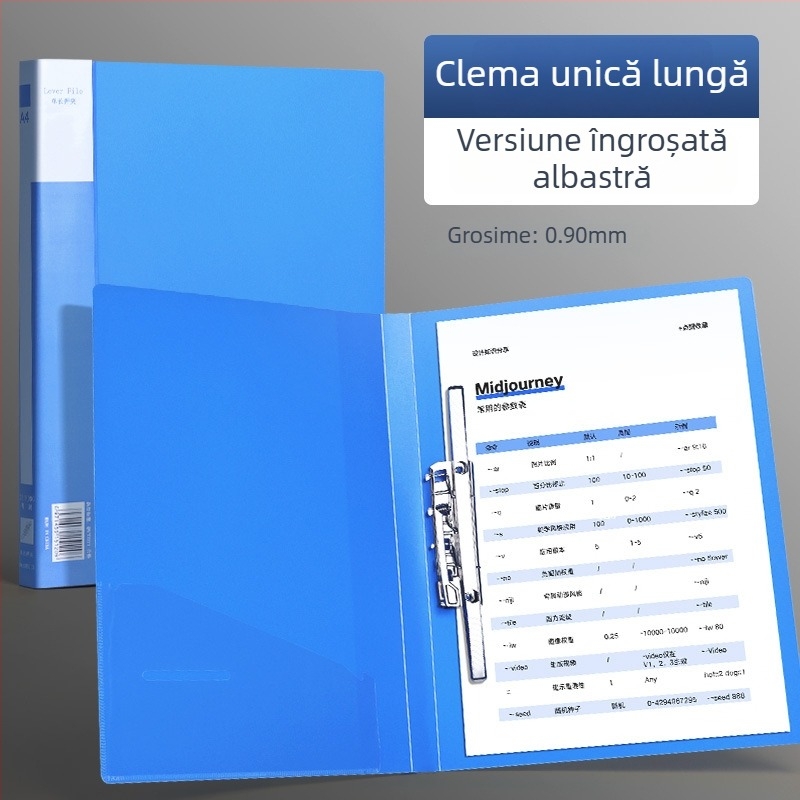 Dosar A4 cu cleme duble puternice