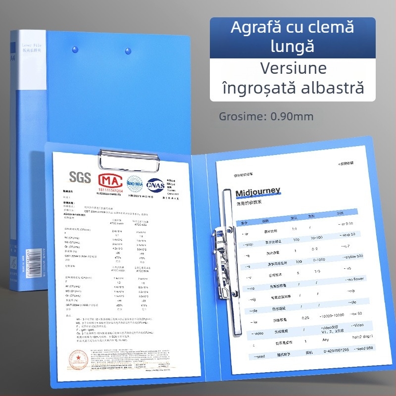Dosar A4 cu cleme duble puternice