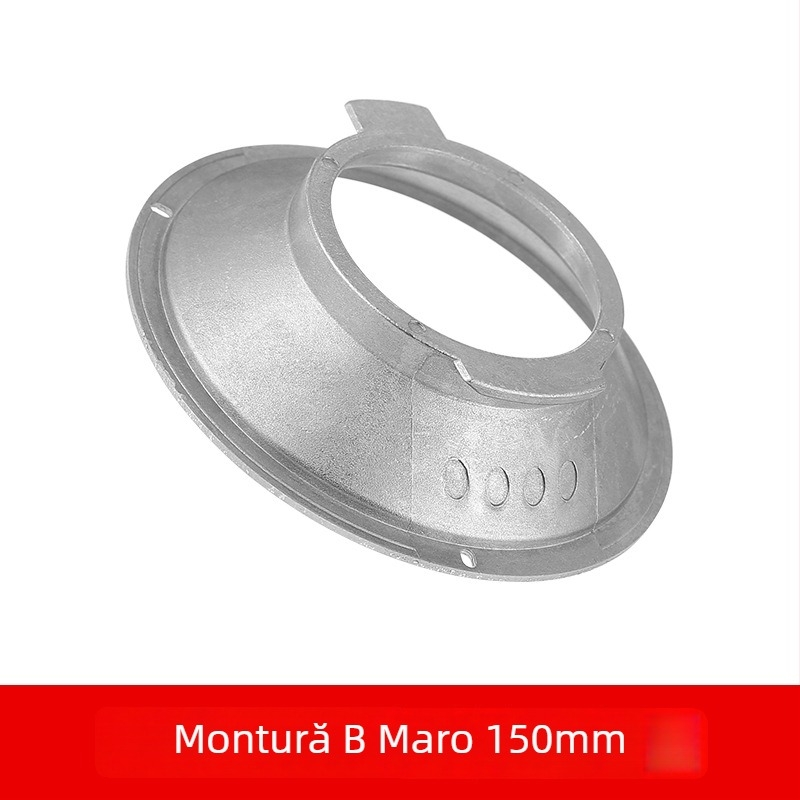 Adaptor Softbox cu montură bayonet pentru fotografie, compatibil cu softboxuri Shenniu, Jiebao, Zhijie și concentrator Zhijie
