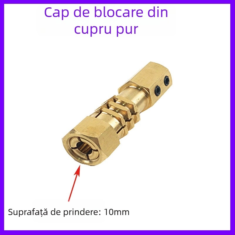 Accesorii pentru mașina de modelare și reparații la tablă auto: mâner cu formă de pistol, piesă triunghiulară, tijă de carbon, garnitură circulară, mandrină