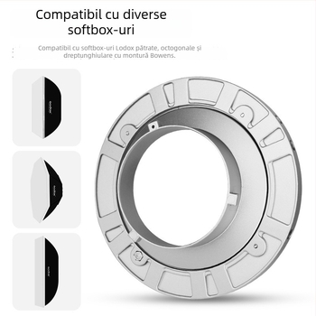Inel adaptor Baorong pentru softbox de studio Godox (patrat/octagonal)