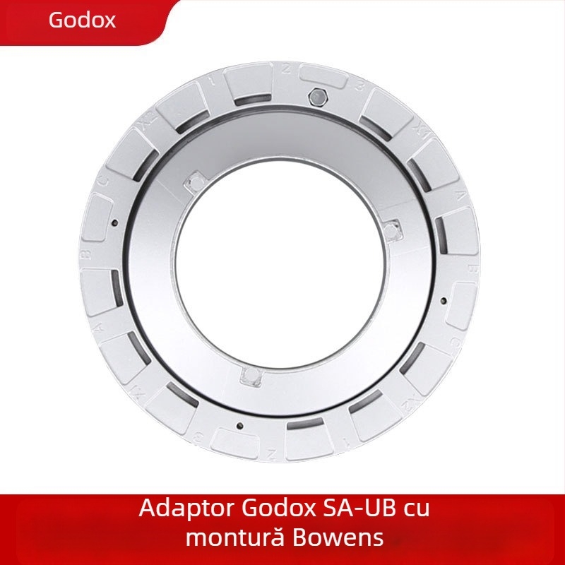 Inel adaptor Baorong pentru softbox de studio Godox (patrat/octagonal)