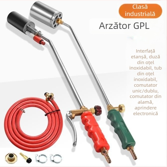 Torţă cu gaz pentru gătit și grătar, arzător culinar