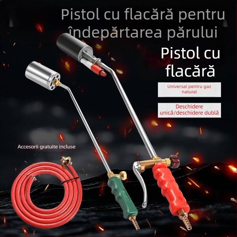 Torţă cu gaz pentru gătit și grătar, arzător culinar