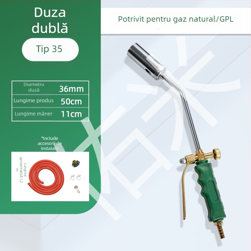 Torţă cu gaz pentru gătit și grătar, arzător culinar