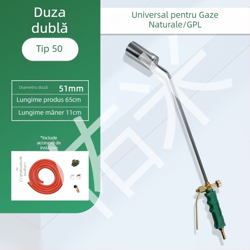 Torţă cu gaz pentru gătit și grătar, arzător culinar