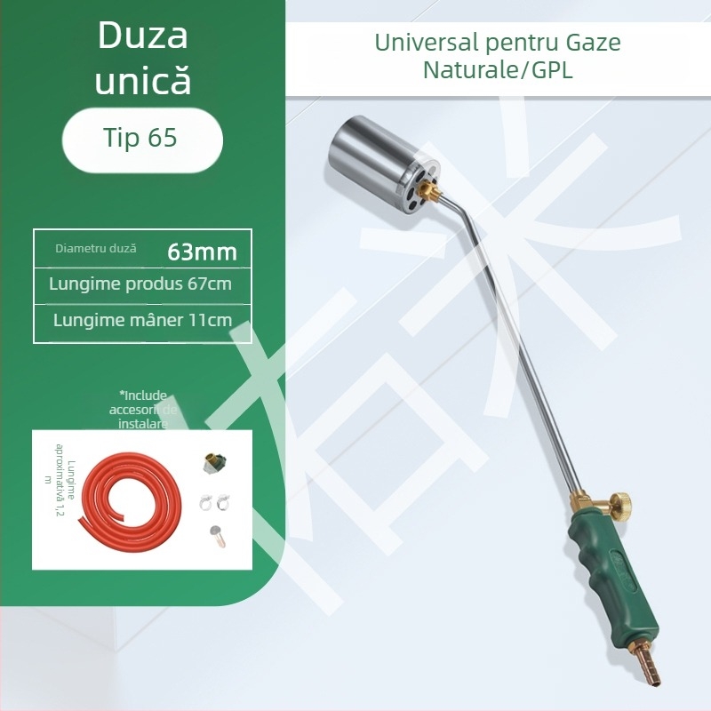 Torţă cu gaz pentru gătit și grătar, arzător culinar