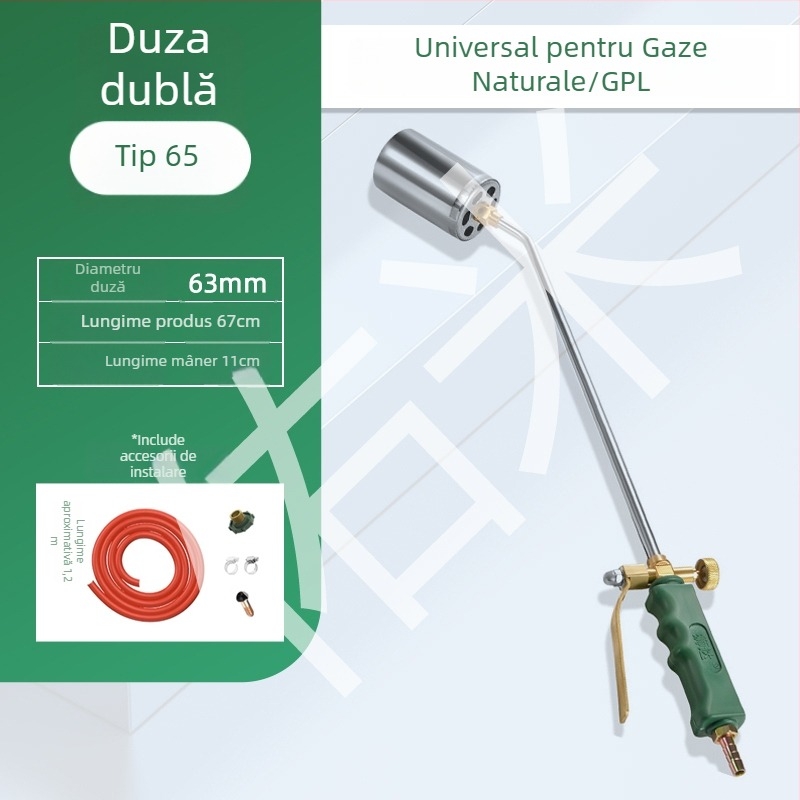 Torţă cu gaz pentru gătit și grătar, arzător culinar