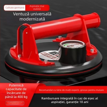 Cupe de aspirație pentru manipularea plăcilor, cu pompă de aer manuală și electrică – instrument puternic pentru plăci mari