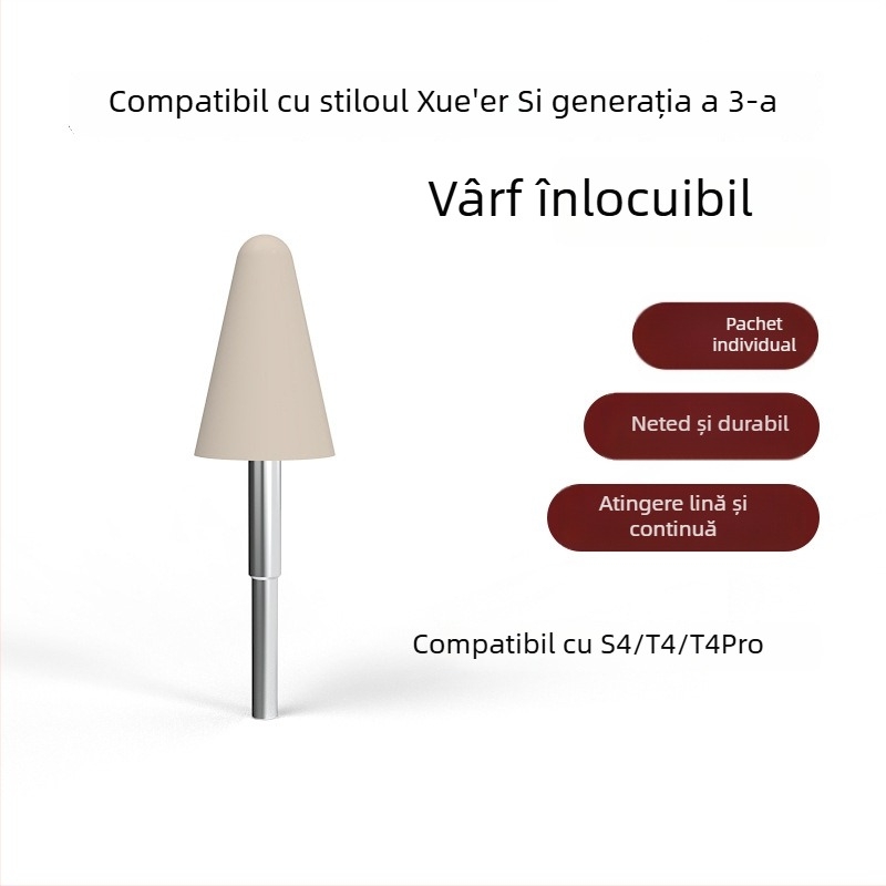 Vârfuri de înlocuire pentru stylus Xueersi de generație a treia, vârfuri Lite rezistente la uzură, pentru dispozitivul de învățare P4