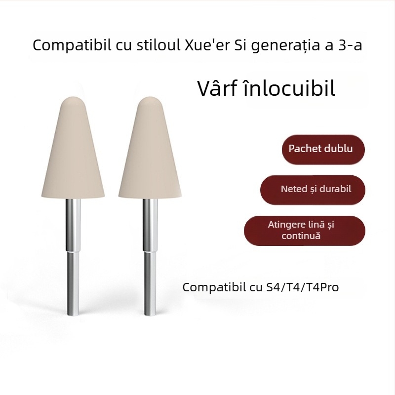 Vârfuri de înlocuire pentru stylus Xueersi de generație a treia, vârfuri Lite rezistente la uzură, pentru dispozitivul de învățare P4