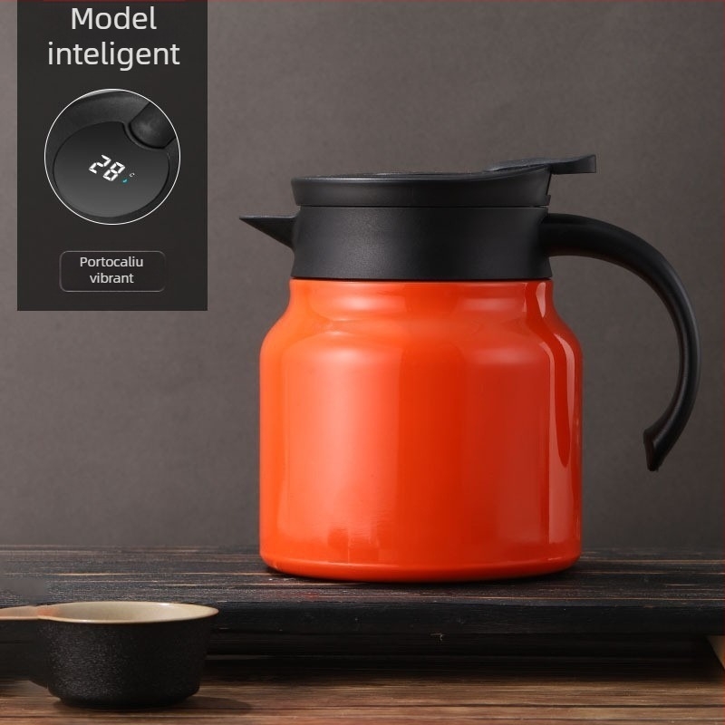 Termos din oțel inoxidabil 316, cu separare ceai-apă, capacitate mare, pentru uz casnic, design modern minimalist