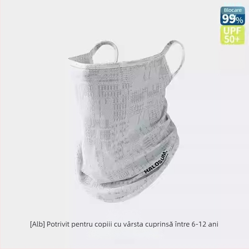 Set pentru copii: protecție împotriva deșertului, mască de praf, fular anti-vânt, protecție UV, pentru drumeții și camping