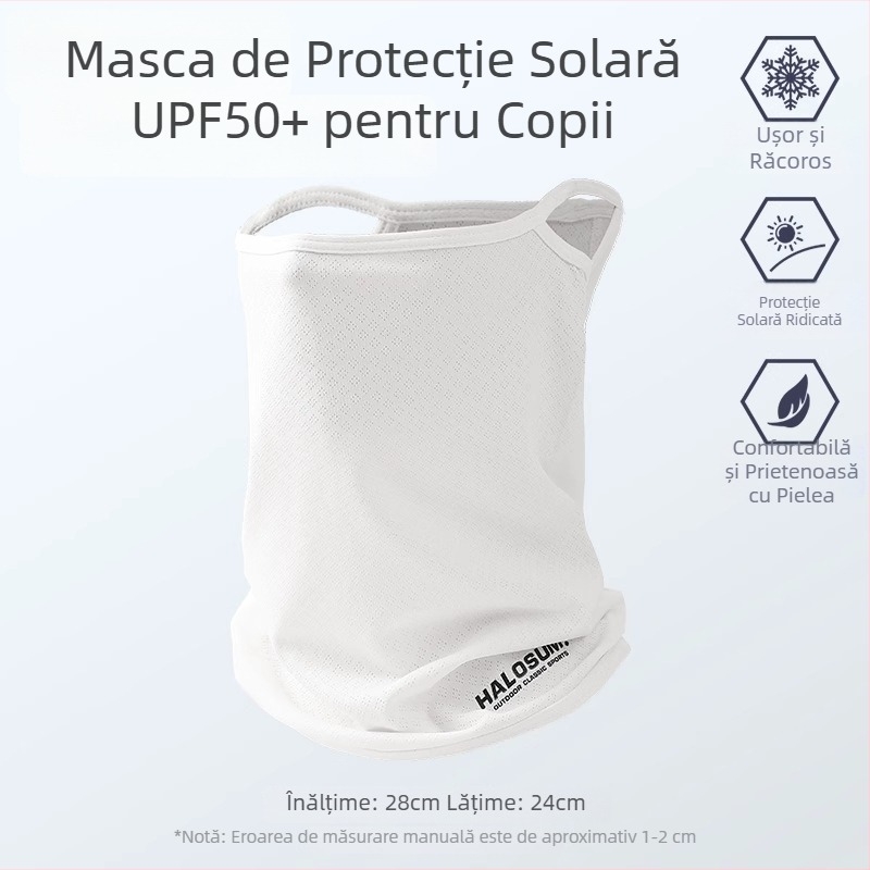 Set pentru copii: protecție împotriva deșertului, mască de praf, fular anti-vânt, protecție UV, pentru drumeții și camping