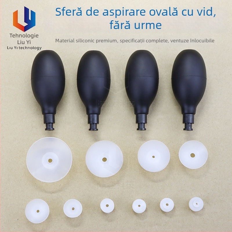 BVJ-X Bilă de Aspirație Eliptică, Stilou de Aspirație Manual, Antistatice, Cupe de Aspirație