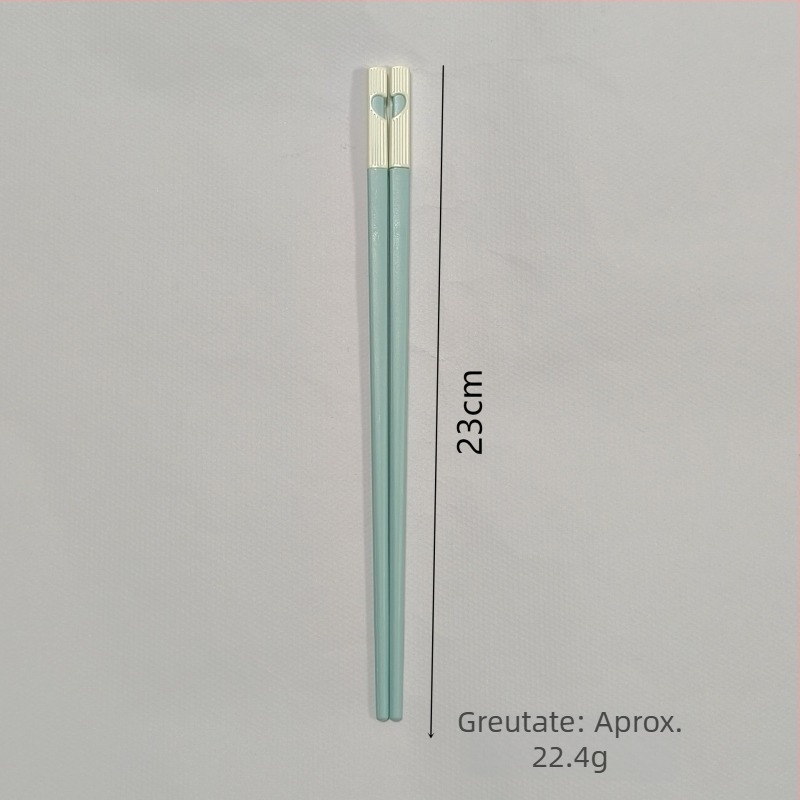 Bețișoare de plastic pentru mâncare, design drăguț roz în formă de inimă, pentru hot pot, uz casnic, 5 perechi, antiderapante