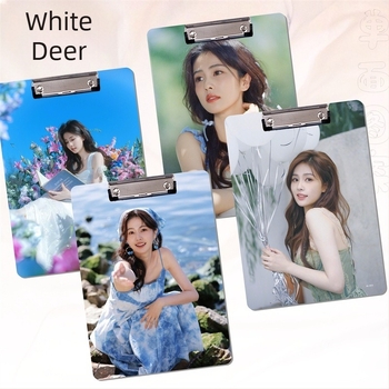 Dosar A4 PP cu clemă pentru documente și lucrări ale elevilor – White Deer Star Anime