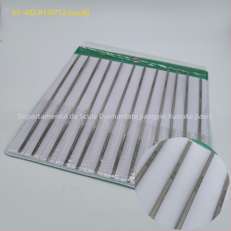 Fișier diamantat din aliaj electroplatinat, plat și înclinat CF-400