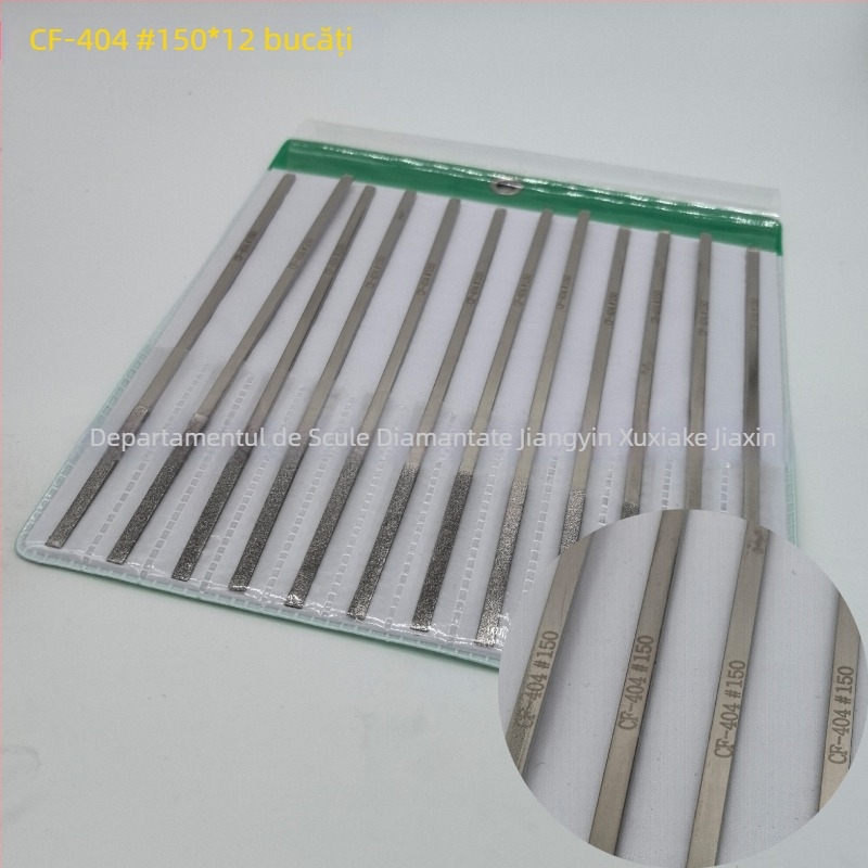 Fișier diamantat din aliaj electroplatinat, plat și înclinat CF-400