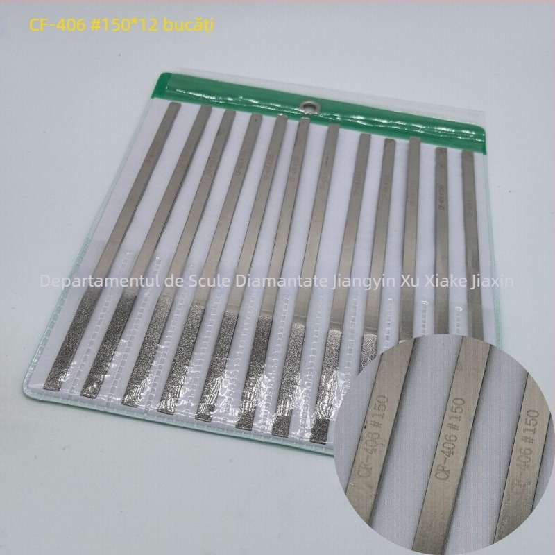 Fișier diamantat din aliaj electroplatinat, plat și înclinat CF-400