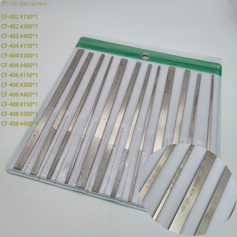 Fișier diamantat din aliaj electroplatinat, plat și înclinat CF-400