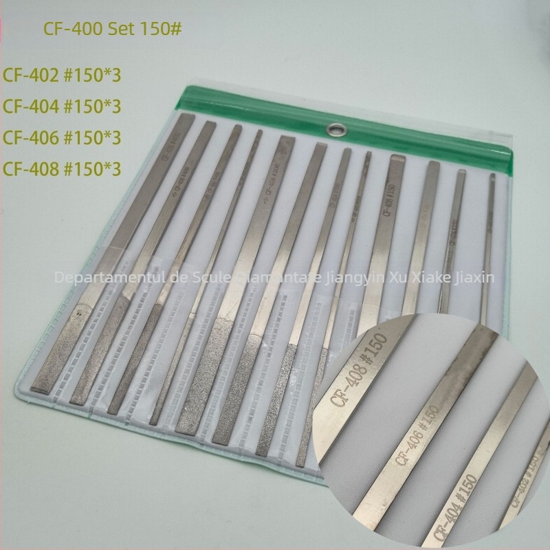 Fișier diamantat din aliaj electroplatinat, plat și înclinat CF-400
