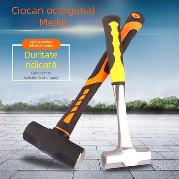 Ciocan octagonal pentru demolarea pereților, corp solid, ciocan manual greu