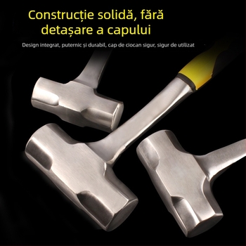 Ciocan octagonal pentru demolarea pereților, corp solid, ciocan manual greu