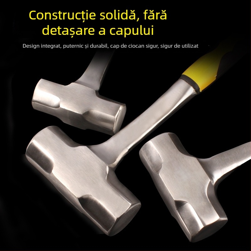 Ciocan octagonal pentru demolarea pereților, corp solid, ciocan manual greu