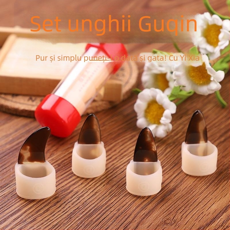 Set de protecții din silicon pentru degete la guzhen – pentru copii și adulți, utilizare profesională