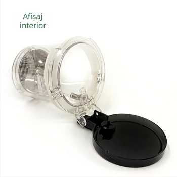 Filtru interior pentru ceașcă cu deschidere de 7-8 cm, material PC, oțel inoxidabil 304.