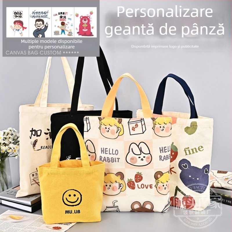 Geantă de tote din pânză personalizată cu logo, geantă corporativă promoțională goală, geantă de cumpărături cu curea pe umăr