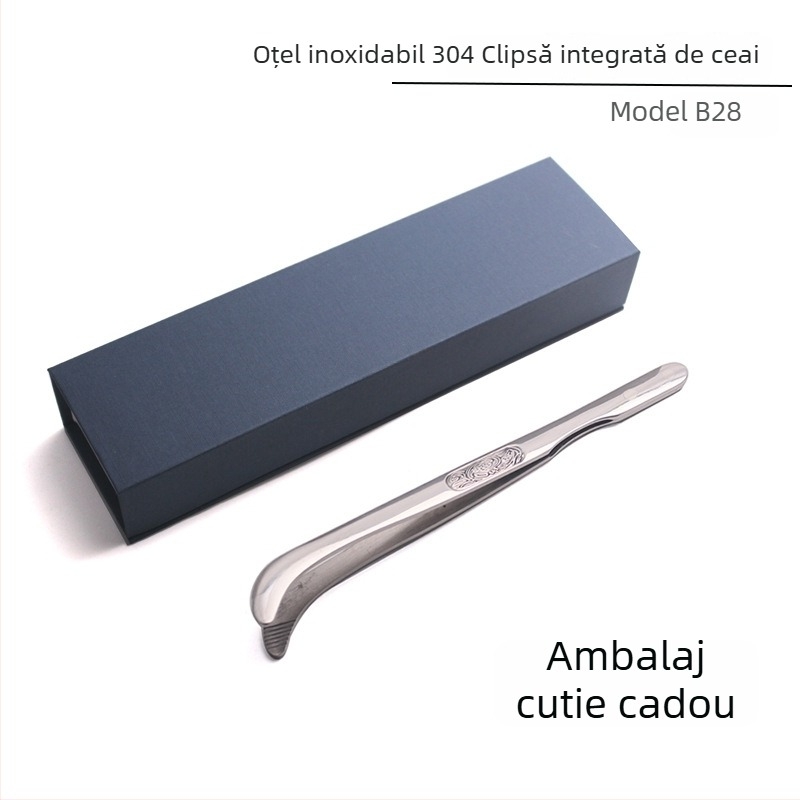Oțel inoxidabil – Seria Flori: Cuțit de ceai, Sabie de ceai și Preforme de Lingură de ceai pentru ceremonia ceaiului DIY 067·068