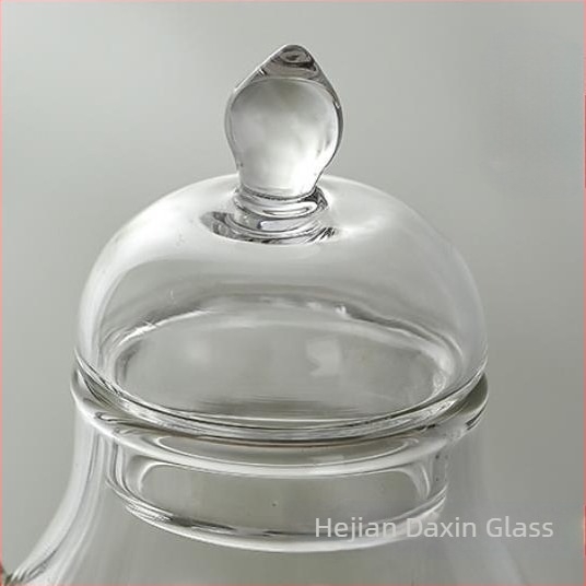 Ceainic din sticlă cu design inspirat din Dinastia Song, set de ceai din sticlă borosilicată rezistentă la căldură