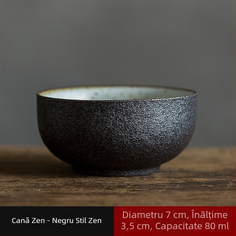 C12 ceașcă de ceai din ceramică, stil vintage, pentru degustare, japonez, uz casnic, o singură ceașcă