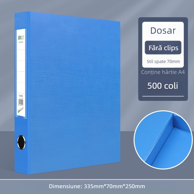 Cutie dosare PVC A4 pentru cadre și construcția partidului – spațiu de depozitare pliabil cu logo imprimat, marcă Creation, modele 800/808/801/803/807/900