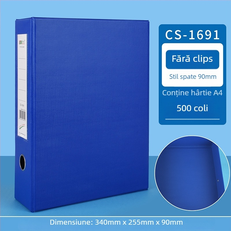 Cutie dosare PVC A4 pentru cadre și construcția partidului – spațiu de depozitare pliabil cu logo imprimat, marcă Creation, modele 800/808/801/803/807/900