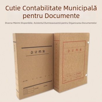 Cutie de fișiere contabile A4, hârtie fără acid GB-PH8
