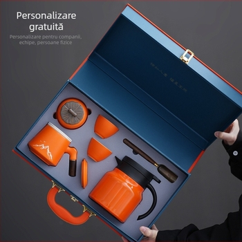 Set cadouri corporative din ceramică pentru clienți și lideri – set de suveniruri premium pentru întâlniri anuale și aniversări