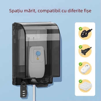 Type 86 Baie: cutie adezivă pentru întrerupător împotriva scurgerilor și stropilor, capac de protecție pentru boiler, set capac priză impermeabil mărit