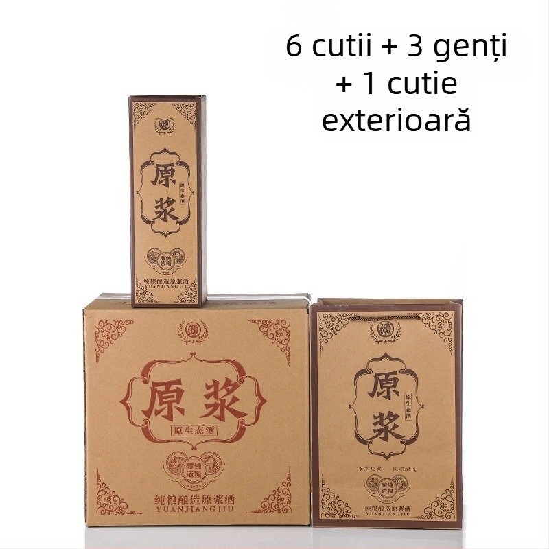 Sticlă goală de 500 ml din sticlă pentru distilație casnică – recipient pentru băuturi alcoolice, cu gură clasică