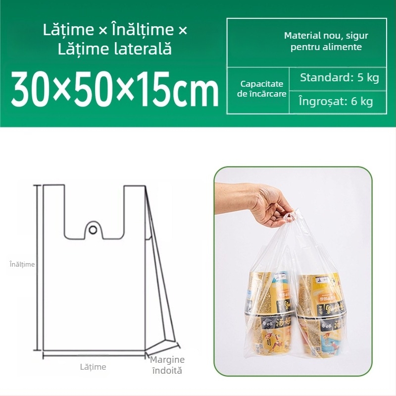 Pungi de plastic albe, transparente, de calitate alimentară, pentru chifle, produse de panificație, fructe și legume; pentru cumpărături și uz casnic