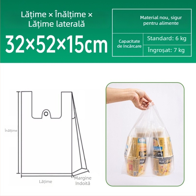 Pungi de plastic albe, transparente, de calitate alimentară, pentru chifle, produse de panificație, fructe și legume; pentru cumpărături și uz casnic