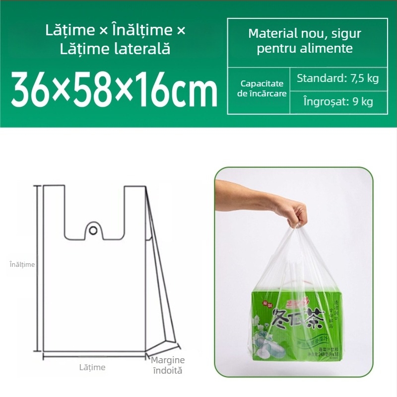 Pungi de plastic albe, transparente, de calitate alimentară, pentru chifle, produse de panificație, fructe și legume; pentru cumpărături și uz casnic