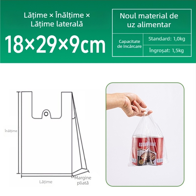 Pungi de plastic albe, transparente, de calitate alimentară, pentru chifle, produse de panificație, fructe și legume; pentru cumpărături și uz casnic