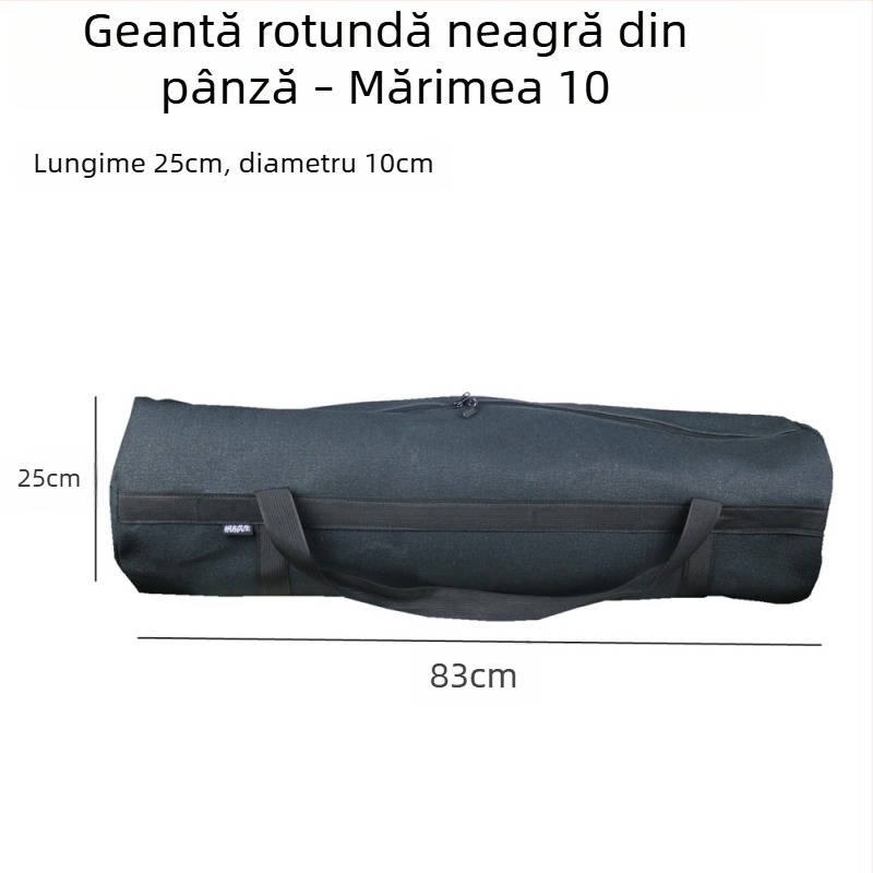 Geantă de unelte din pânză întărită pentru tâmplărie, geantă mare circulară de mână