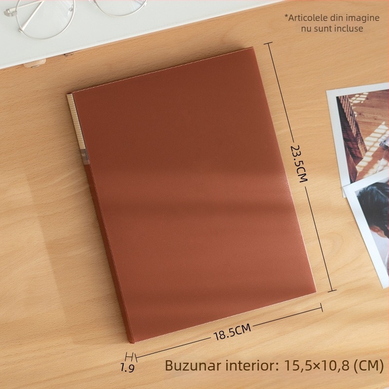 Album foto de 6 inci pentru amintiri, album pentru carduri, pagini cu patru grile pentru fotografii, husă de protecție, capacitate mare, album tip acordeon pentru familie