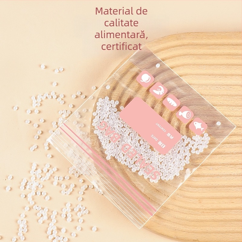 Pungi sigilate pentru alimente, pungi de păstrare a prospețimii pentru bucătărie, sigilare automată, pungi din plastic pentru depozitare în congelator